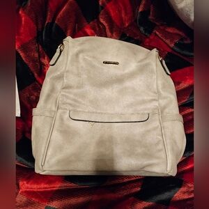 Grey Backpack Purse 17liters NEW